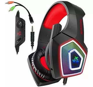 Xbox One Headset With Mic Led Light On Ear Gaming Headphone