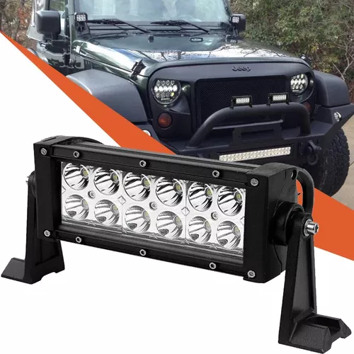 Kit X2 Faro Led 48w 16leds 4x4 Cuatri Moto Universal