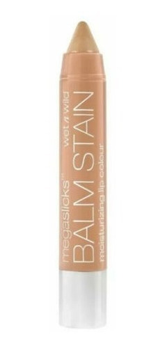 Bálsamo Labial En Lápiz Con Color Nude Wet N Wild Megaslicks