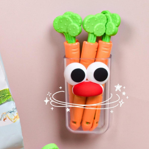 5 Pinzas Para Sellar Alimentos, Novedosas Pinzas Para Sellar