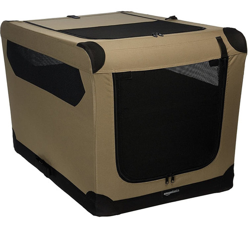 Amazonbasics - Caja Plegable Para Perros Con Formacion De C