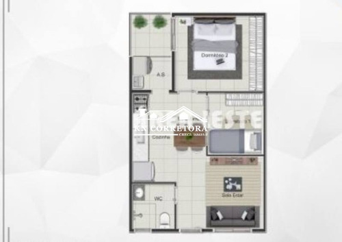 Imagem 9 de 9 de Apartamento Studio Venda Cidade. A .e. Carvalho/coimbra, 1 Dorm. - Sem Vagas - 42 M² - 709