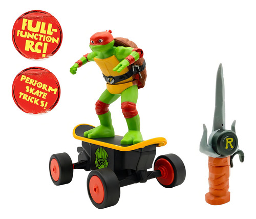 Tortugas ninja cowabunga skate radio Control Película