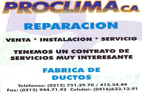 Imagen 2 de 3 de Reparacion, Instalacion, Mantenimiento Aire Acondicionado