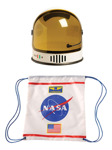 Casco De Astronauta Juvenil Mochila De Cuerdas De Astro...