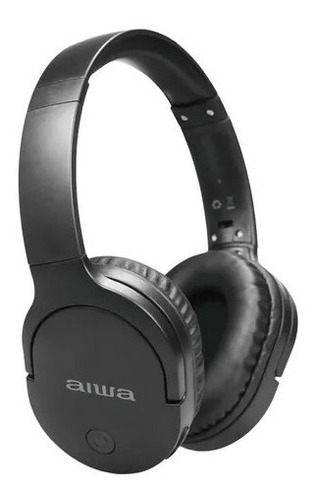 Audífonos Aiwa Aw-k11b On-ear Bluetooth Micrófono Negro