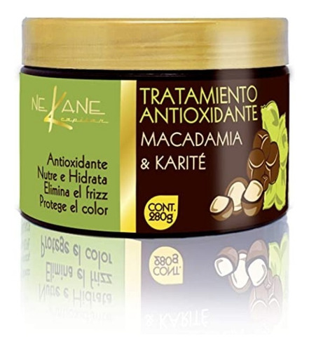 Tratamiento Antioxidante Macadamia Y Karite Nekane 280g