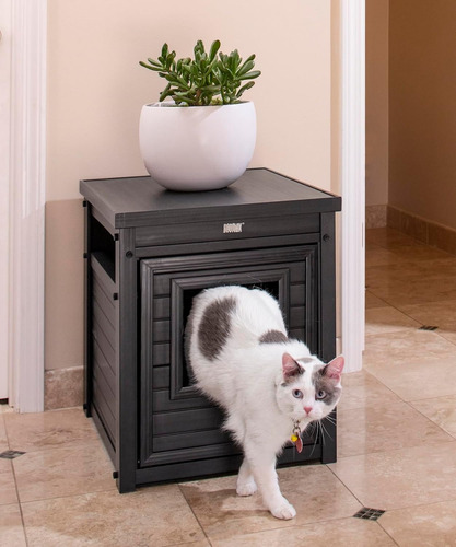 Litter Loo Mueble Para Arenero De Gato Color Expresso