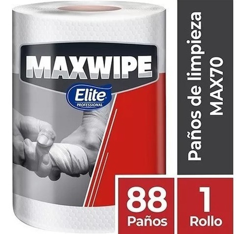 Paño De Limpieza Elite Professional Maxwipe 70 Reutiliza 88