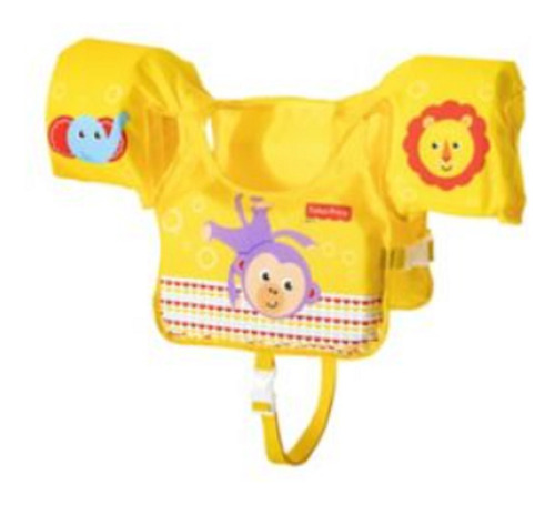 Chaleco Flotador Con Brazos Fisher Price Color Amarillo