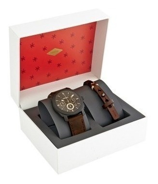 Reloj Hombre Fs5151set Original Fossil Nuevos En Caja