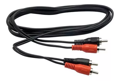 Cable Rca Audio 1.5Mts Rojo Blanco