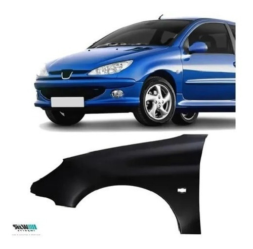 Guardabarro Delantero Izquierdo Peugeot 206- 04/06