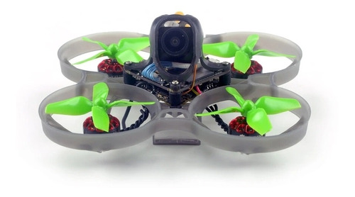 Drone Eachine Cinefun con cámara 4K negro y plateado 4 baterías