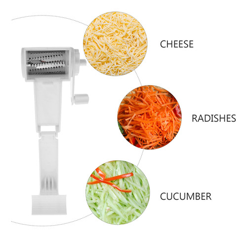 Rallador De Queso Giratorio Manual Para Cocina, Multiusos, 1