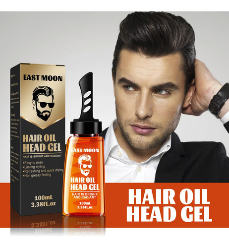 Y Hair Fijador Gel Con Peine Dip Men Care Styling Wax S 0002