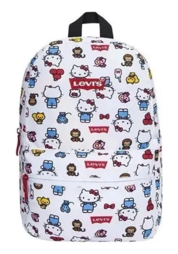 Hello Kitty Linda Nueva Mochila Original Impresa Mochila Escolar