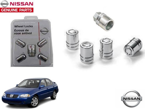 Set Birlos De Seguridad Nissan Sentra 2003 Original