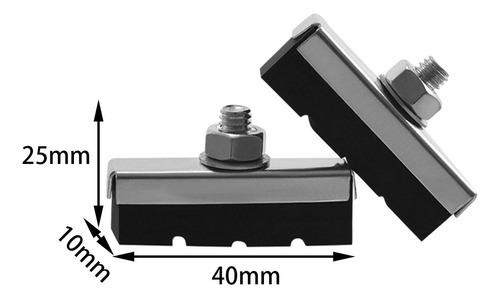 2 Juego De 4 Pastillas De Freno De Bicicleta, 40mmx10mmx25mm