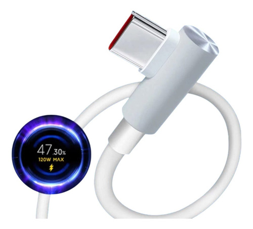 Cabo Turbo 67w 6a Compatível Com Xiaomi