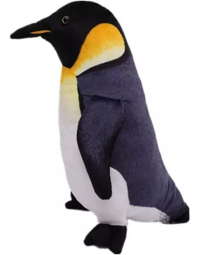 Peluche Pingüino Rey Felpa Suave 35 Cm