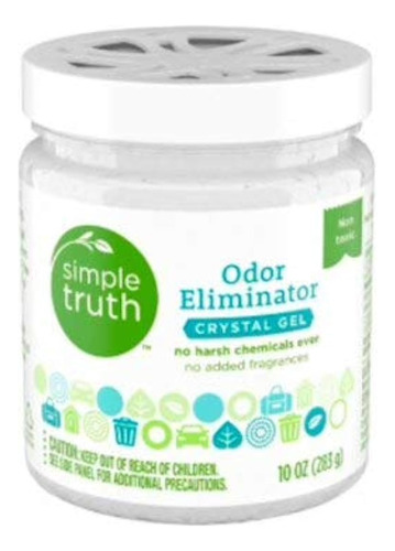 Simple Truth Odor Eliminator Crystal Gel 10 Oz (frasco Único