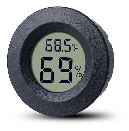 Imagen 1 de 6 de Mini Termómetro Digital , Higrómetro, Temperatura Y Humedad