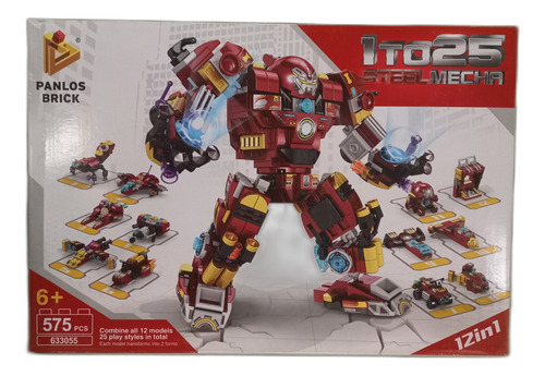 Iron Man 575pcs Armar Bloque Adaptable Escala Legos