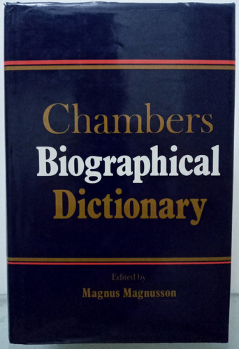 Diccionario Biográfico Chambers Prácticas Inglés Avanzado 