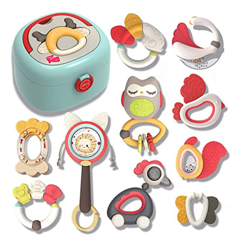 Lafala Baby Toys 3-6 Months Baby Rattle Set Juguetes Para La