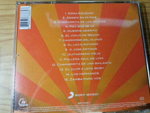 Cd Alfredo Zitarrosa Los Elegidos (Usado)