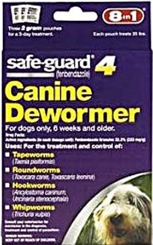 8 En Una Salvaguardia 4 Dewormer Canino Para Perros Swpk7