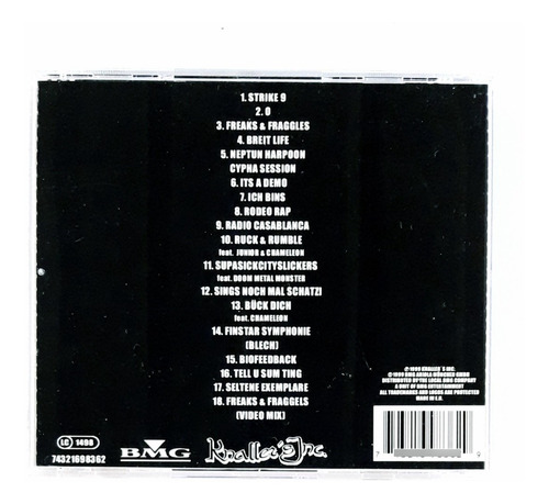 Cd Oka Feinkost Paranoia Biofeedback Hip Hop Como Nuevo (Reacondicionado)