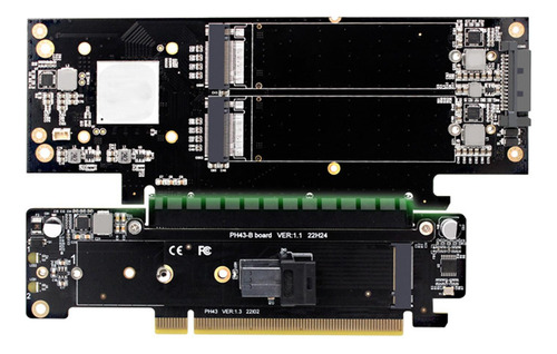 Placa De Expansão Pcie 4.0 X16 A 4x Placa Dividida Baixo