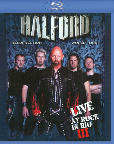 Blu-ray Halford Resurrection World Tour At Rock In Rio Iii