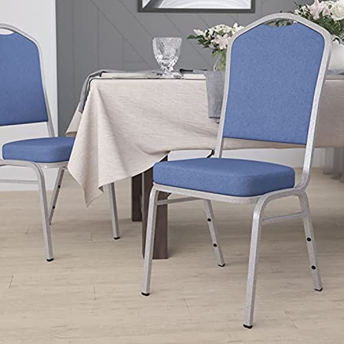 Silla De Banquete Apilable Con Respaldo De Corona Serie Herc