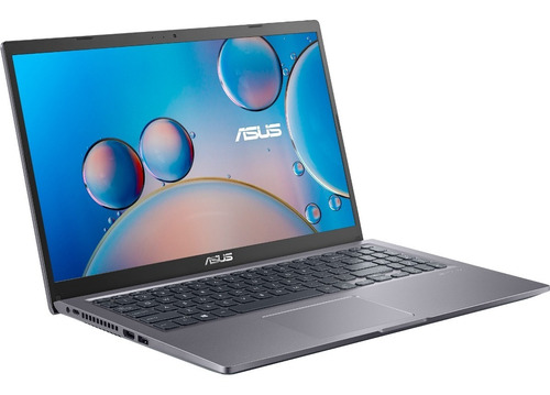 Notebook Asus X515EA cinza 15.6", Intel Core i3 1115G4  4GB de RAM 256GB SSD, Intel UHD Graphics Xe G4 48EUs 60 Hz 1366x768px Windows 11 Home