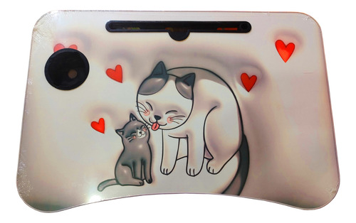 Mesa Plegable Para Laptop De Madera Soporte Estudio Kawaii
