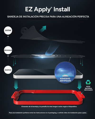 Mica Glass Elite Zagg Para iPhone 15 Pro Max