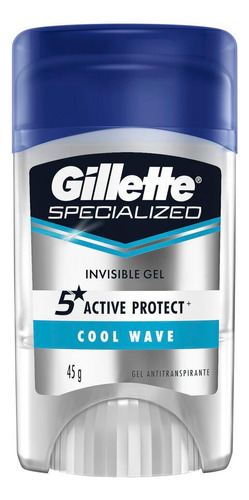 Desodorante Gillette Antitransp. Clear Gel Cool Wave 45g