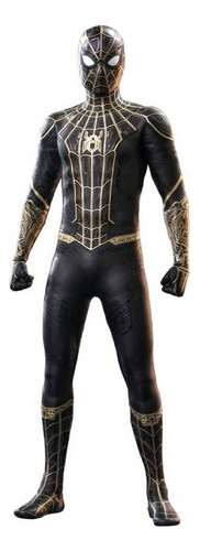 Hot Toys Spider Man No Way Home Black Gold 1/6