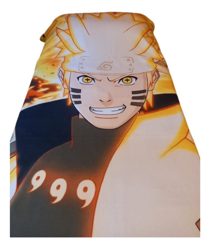 Frazada Anime Naruto Personalizada Dragon Ball Manta 1 1/2