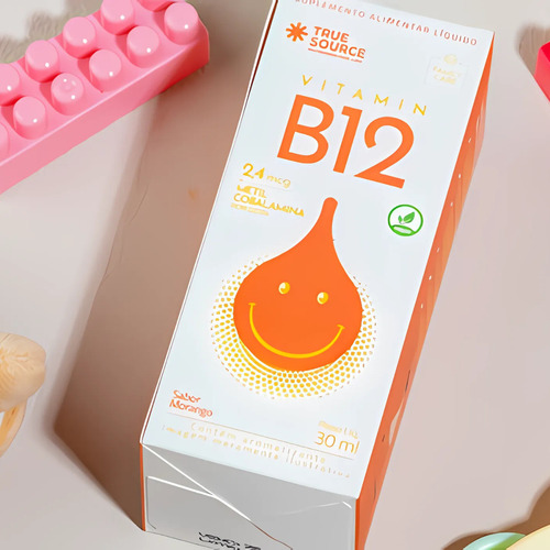 Vitamina B12 Líquido Alta Absorção True Source