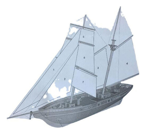 Kit De Modelos De Barcos De Madera, Modelo De Velero De