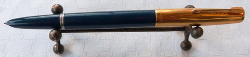 Monijor62-antigua Coleccion Lapicera Pluma Parker 51 Azul (Usado)