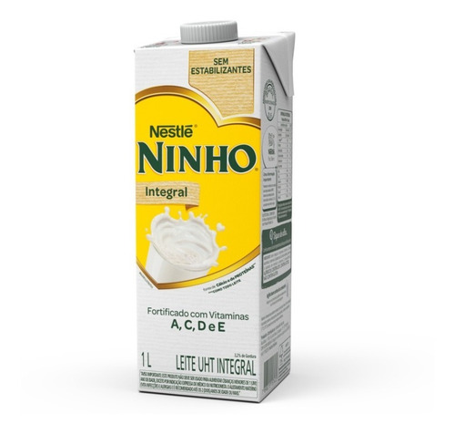 Leite Ninho Uht Integral Sem Estabilizante 1l