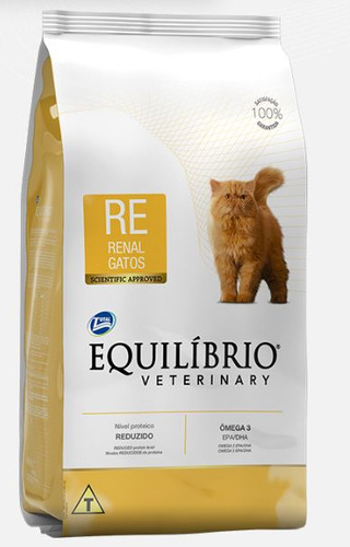 Ração Equilibrio Veterinary Cat Renal  500g - R E 