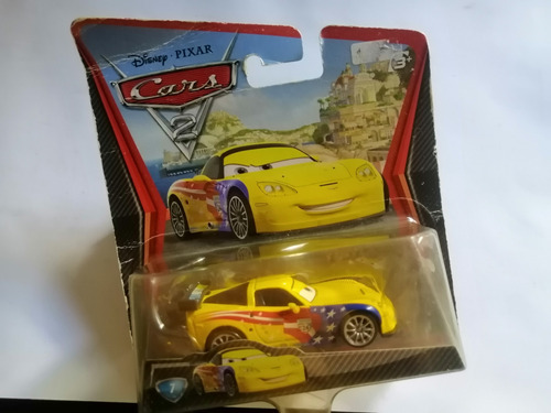 Disney Pixar Cars Jeff Gorvette Blister Sellado Original 