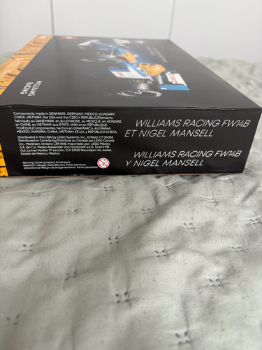 Lego Icons Nigel Mansell (Usado)