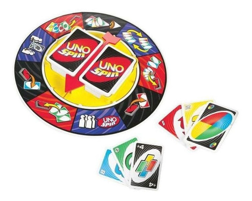 Juego De Cartas Uno Spin Tablero Y Cartas Ltf Shop 